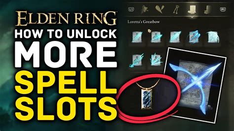 spell slots elden ring - memory Elden Ring